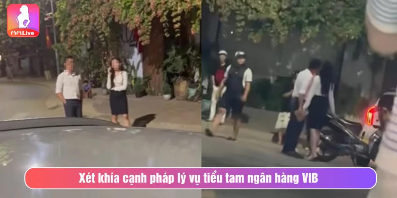 Vụ Tiểu Tam Ngân Hàng VIB: Sự Thật Và Bài Học Truyền Thông Xét khía cạnh pháp lý vụ việc tiểu tam VIB