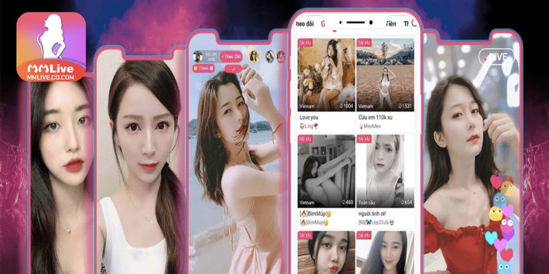 Mmlive Giới thiệu app MMLIVE phát sóng trực tiếp